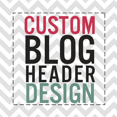 Custom Blog Header - Any Size, For Any Platform, Installation Included