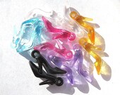High Heel Acrylic Charms (6) RANDOM COLOR PICK