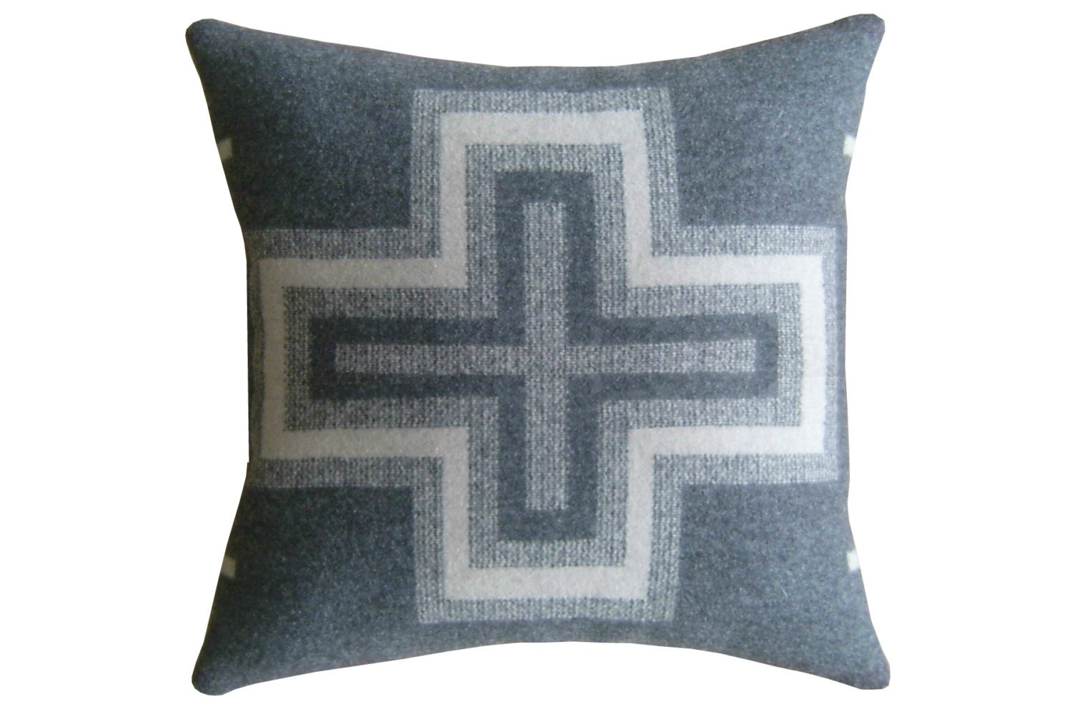 Pillow Cover - Pendleton Wool Fabric - Native Geometric Tribal Southwest Western