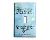 Turn On The Light - Wizard Inspired Switch Plate (Updated Design)