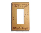Wizard's Map - Wizard Inspired Rocker Style Switch Plate