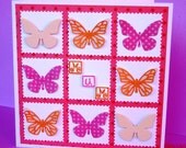 SALE reduced for limited time - Handmade Butterfly Mum Cards for Mother's Day or Birthday, etc Can be personalised or blank