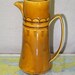 Butterscotch Colored Mid Century Art Pottery Vase