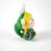 Legend of Zelda Link chibi- Keychain, Necklace, cell phone strap, dust plug