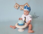Babys first birthday burlap ONE banner cake smash photo prop birthday party decor