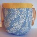Twill Drawstring Bubble Pouch