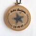 Personalised 4 inch Embroidery Hoop by LokiCoki