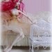 Lightpainted Doll- Porcelain Ball Jointed Doll, Tatyana, OOAK, Art Doll, Tiny, Miniature, Fairy, Faery, Gothic, BJD, Made to Order, ADE.