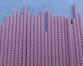 Chevron Paper Straws, Light Pink, 50 Pack, Baby Pink, Baby Shower Chevrons Il_170x135