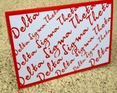 Delta Sigma Theta Note Cards (5/pk)