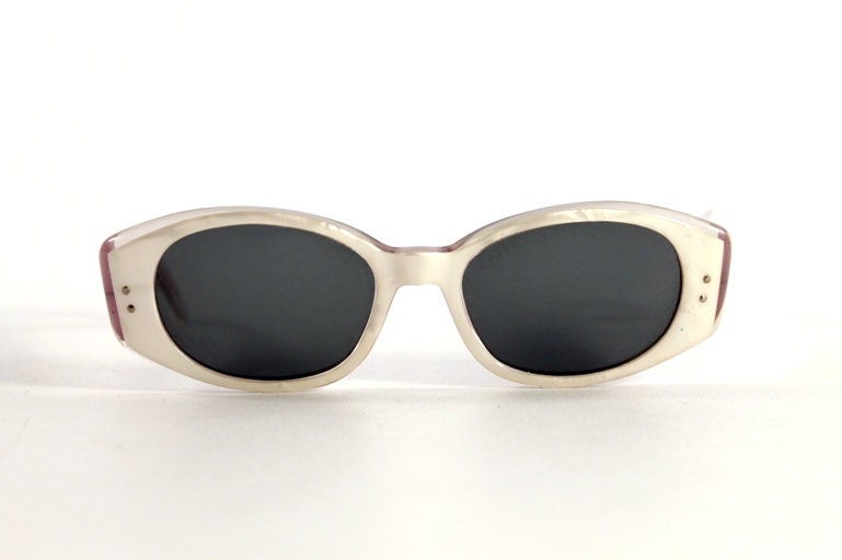 Vintage Pearl White Womens Sunglasses