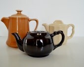 Little Teapot Mid Century Set of 3
