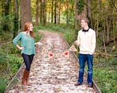 Save the Date - Wedding sign - Burlap Banner - engagement photos - Photography prop