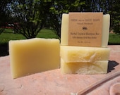Herbal Essence Shampoo Bar with Shea Butter & Babassu Oil, Handmade Cold Process Soap, Vegan