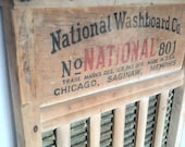 Vintage Washboard - Brass King