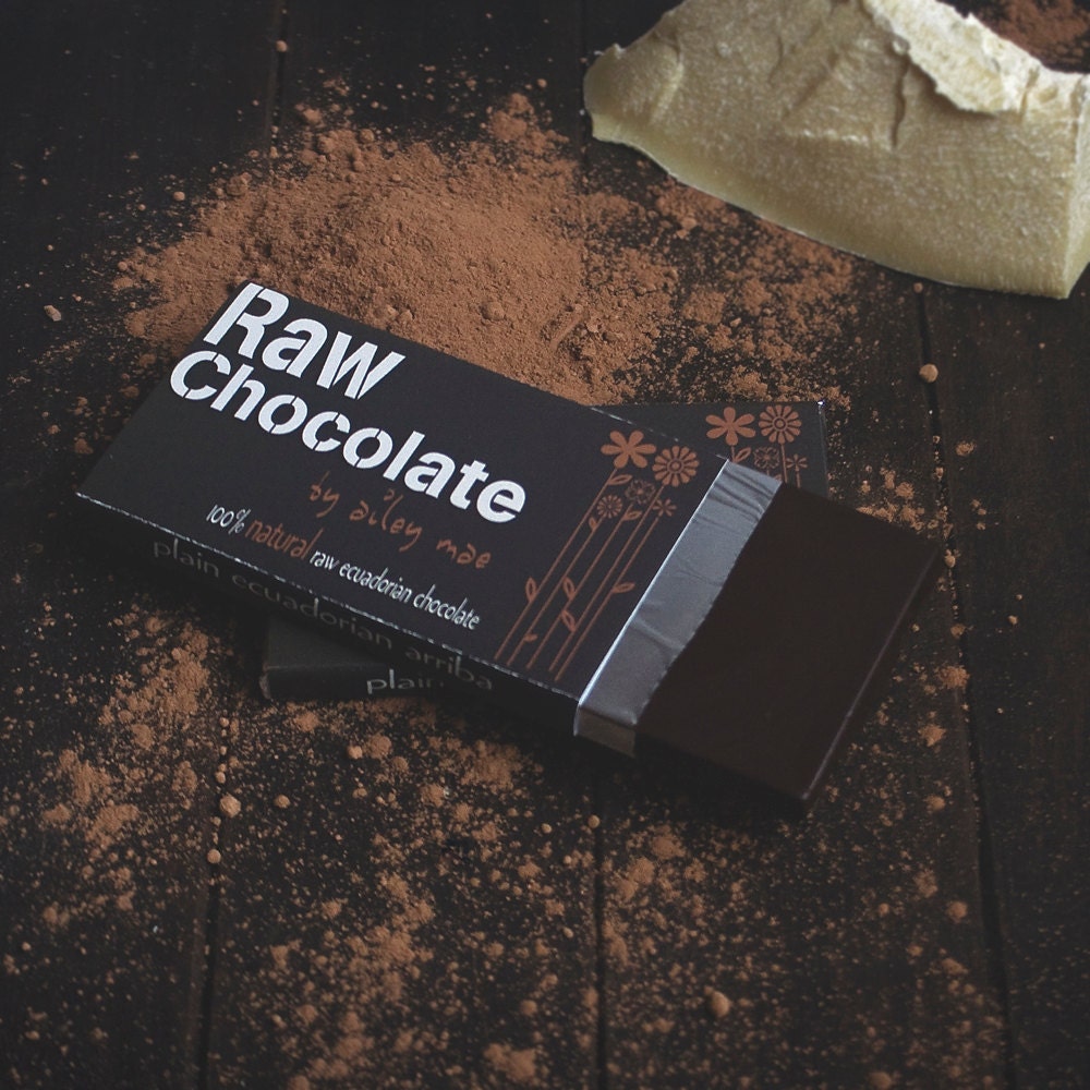 Raw Chocolate Bar - Plain Ecuadorian Arriba