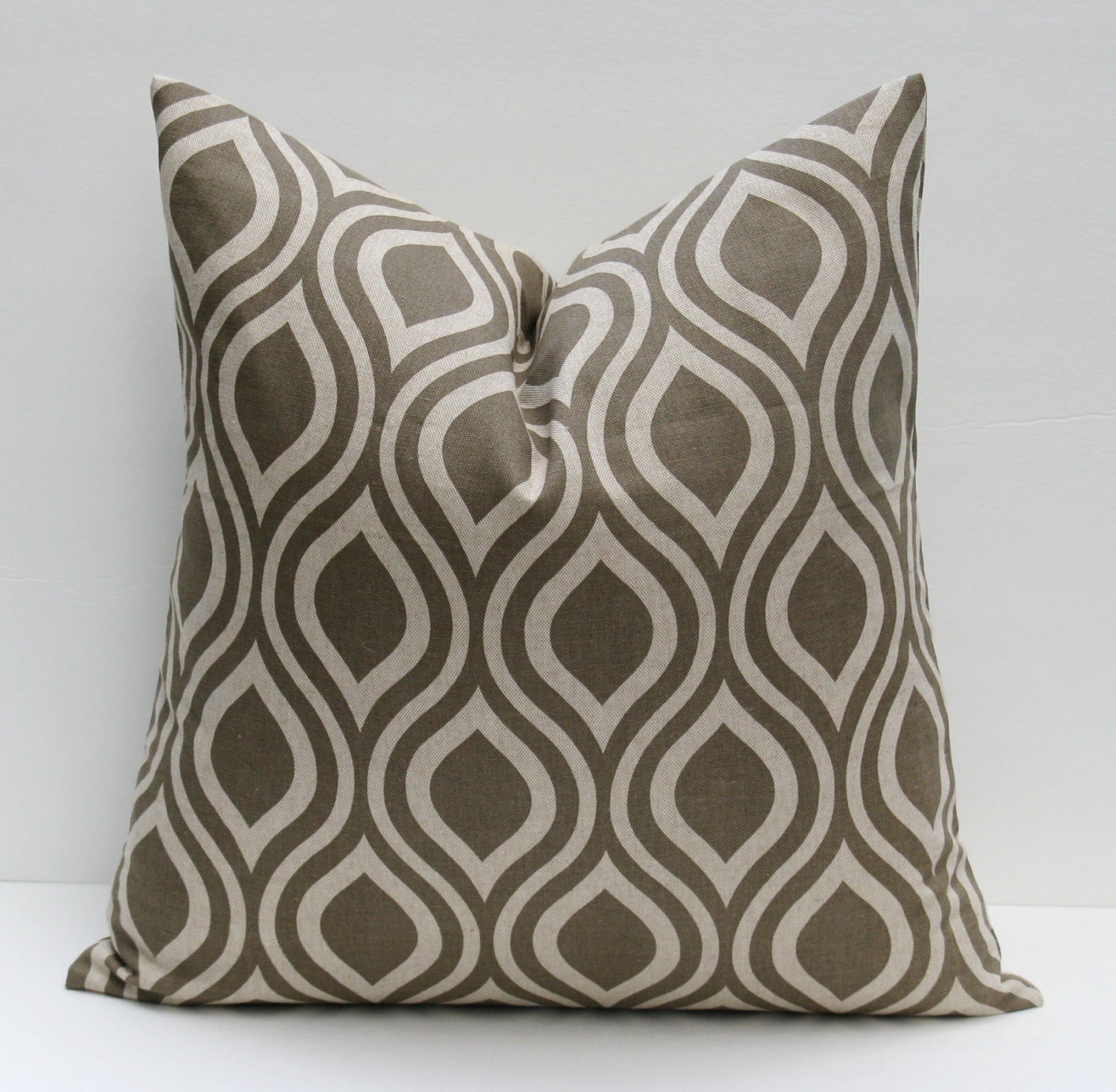 Decorative Throw Pillow Covers ONE 16x16 Geometric Printed Fabric both sides housewares Home Decor Cushion Covers Decorator Pillow covers