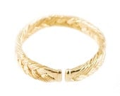 Magniude Plait - Fishbone - ring  (golden blond)