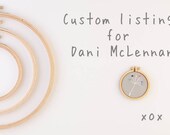 Custom listing for DANI McLENNAN - R&R portrait - made to order by dandelyne