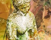 On Reflection. Artphoto,  digital collage print, funky and fun. 8 x 10" Digital photo with arttitude. Limited Edition