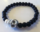Ceramic Skull Bracelet
