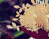 12 Pcs Handmade Pop up  Vase Flower  Greeting Card 15cmx15cm