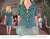1960s brady bunch cotton day dress XS