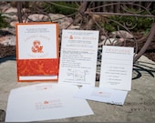 Adorable Ampersand Wedding Invitation Set - Silver Level