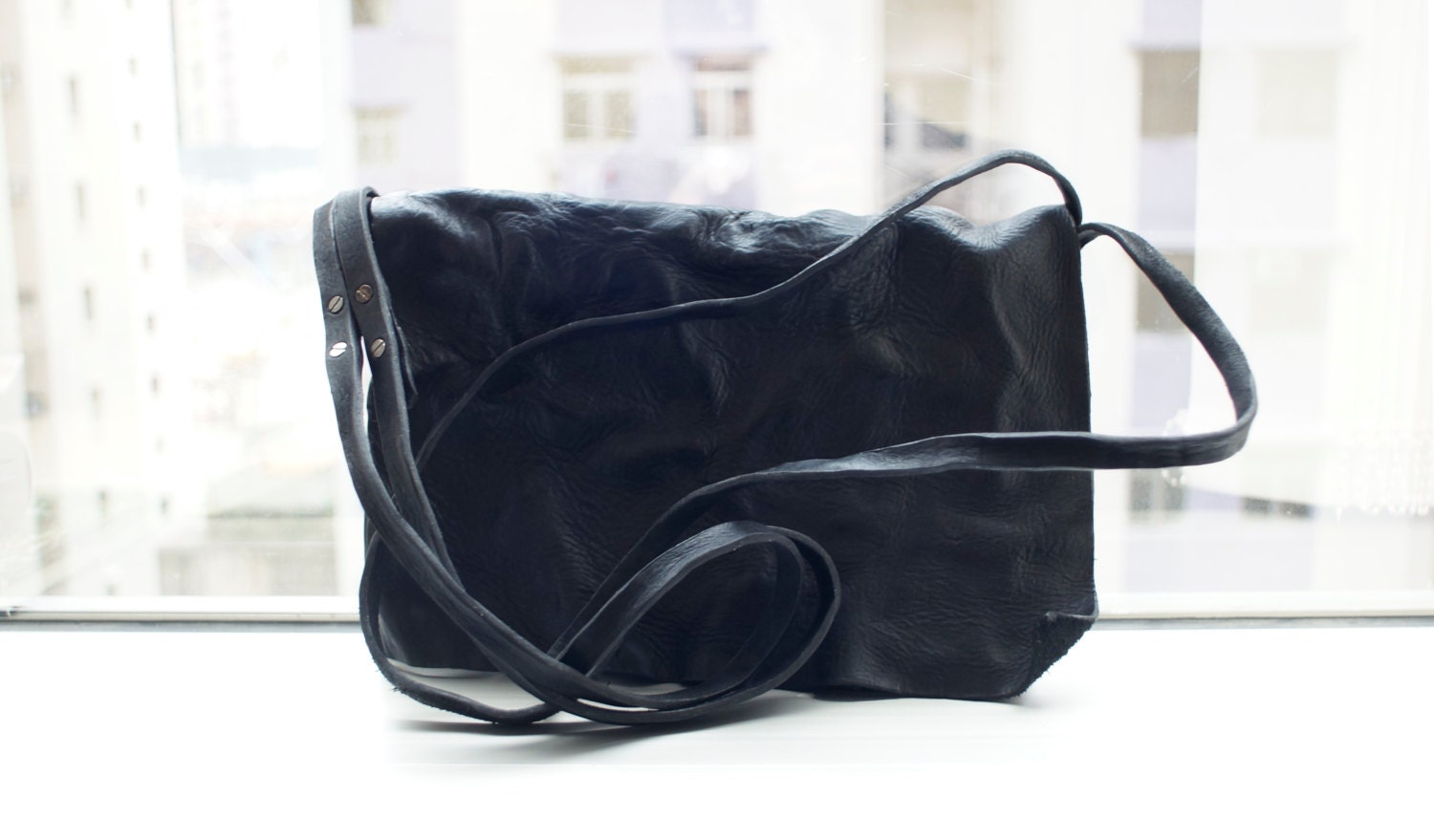 Double strap handbag
