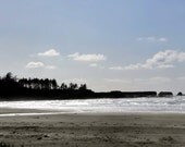 Ocean Photography, Pacific Coast, Beach Home Decor, Steamy Shore, Oregon Coast, Sunset Beach, 9 x 12 Fine Art Print