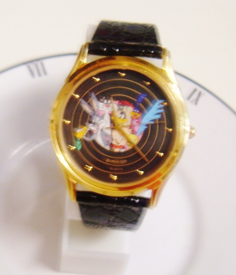 Armitron,  Warner Brothers Characters Watch, Hard to Find, Never Worn, Swiss Movement