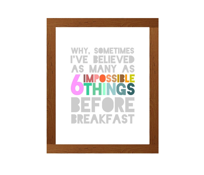 Six Impossible Things -  Digital Download