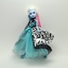 SALE Velvet Brocade Royale - Monster High Dress