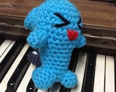Wobbuffet Pokemon amigurumi chibi plush toy
