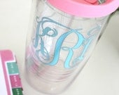 Monogrammed Tervis Tumbler - NOT VINYL