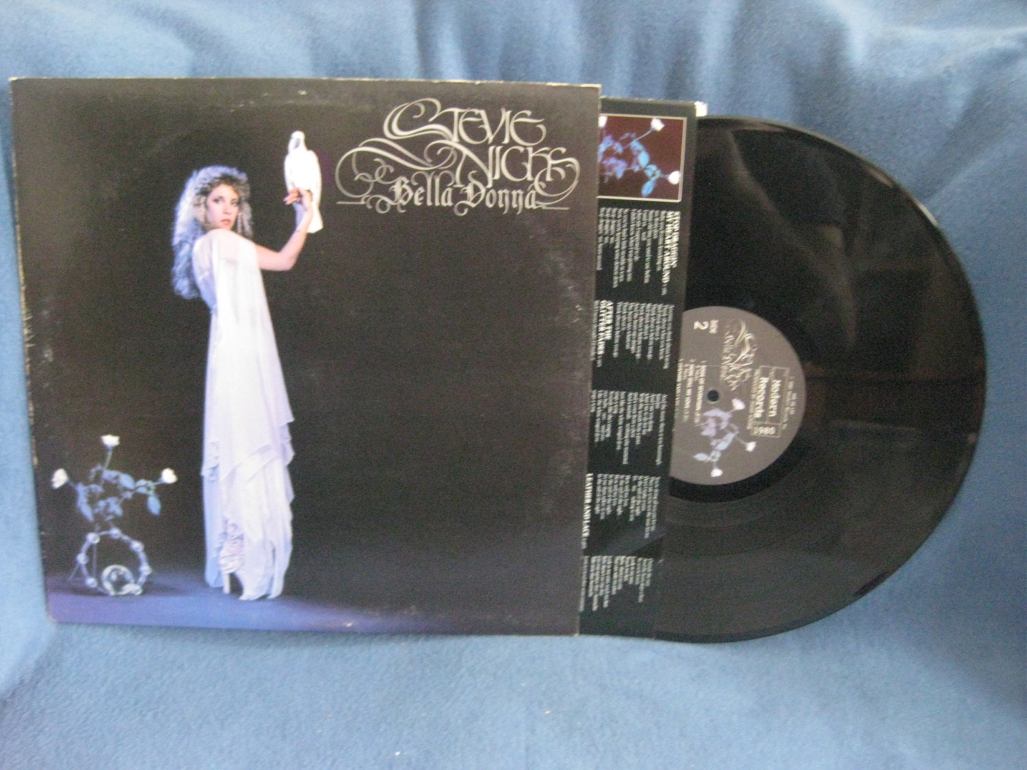 Vintage, Stevie Nicks - "Bella Donna", Vinyl LP, Record Album, 1981 Original Press, Classic Rock,  Leather And Lace, Fleetwood Mac