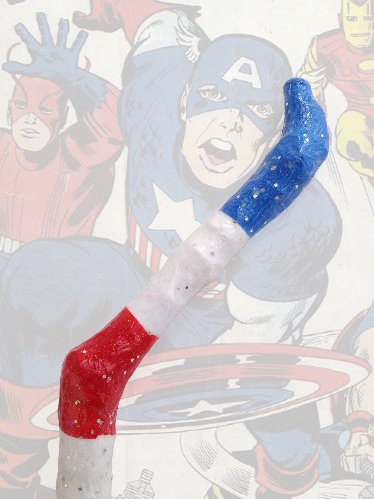 Captain America Magic Wand: "Instant Captain America" Wand No. 586