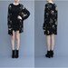 MAE.VALENTE Vintage Floral Stretchy Slouchy Cardigan