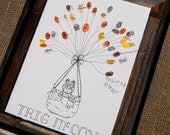 Baby Boy or Baby Girl Owl Baby Shower Guest Book