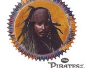 25 Disney Pirates of the Caribbean Baking Cups, Cupcake Liners