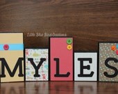 Children's Name Wood Blocks-bedroom Theme Decor