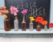 Vintage Pre WW2 Bottles-Shabby Chic Style Vases-Instant Collection LOT D