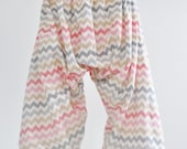 Children clothing -  Girls chevron bubble harem pants ..sizes 6 months- 5 years kids children toddler girlsandboys