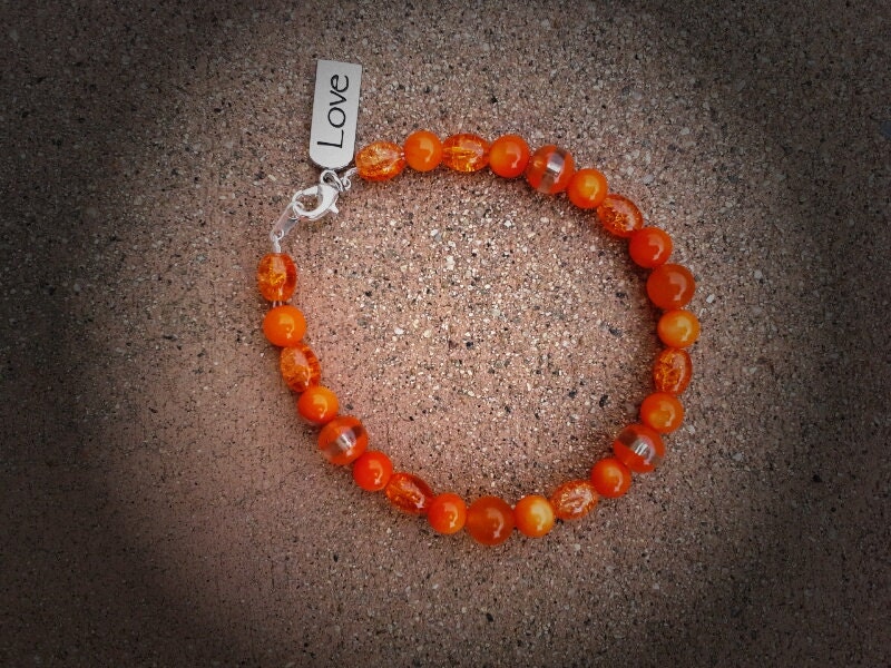 Self-harm awareness bracelet