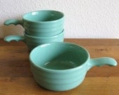 Oxford Stoneware Bowls with Handles-Set of 3