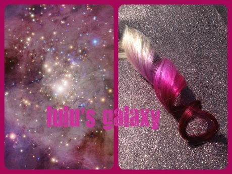 AURORA BOREALIS ombre/ dip dye/ duo colored pastel/ free people/ rainbow/ clip-in human (6) hair extensions