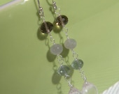 Mixed Semiprecious Gemstone Earrings