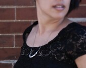 Industrial Hardware Necklace, Steel Hardware & Steel Chain