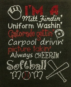 Softball Mom's List Design