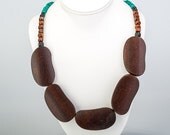 Girl Next Door Wooden Necklace